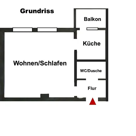 Mit Balkon Apartment *